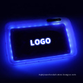 Hot Sale Charging Led Rolling Tray Custom LOGO LED Tray Plastic Serving Tray with Grinder